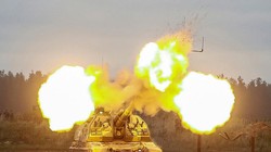 Quân Nga hiện chiếm ưu thế áp đảo về hỏa lực pháo binh, tên lửa trên chiến trường (Ảnh: Chinatimes).