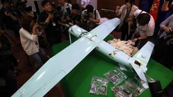 Một máy bay không người lái của Triều Tiên bị rơi trên đất Hàn Quốc vì sự cố kỹ thuật năm 2017 (Ảnh: Guancha).