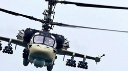 Máy bay trực thăng Ka-52 của Nga mang 24 quả tên lửa chống tăng 9K121M Vikhr (Ảnh: Wiki).