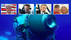 Chiếc tàu lặn Titan và 5 người xấu số tham gia chuyến tham quan định mệnh (Ảnh: Redian)