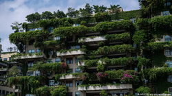 Một góc dự án khổng lồ đầu tư 100 tỉ USD Forest City của Country Garden tại Malaysia (Ảnh: Nanyang)