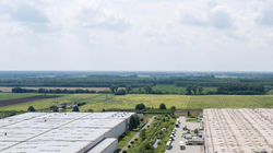 Phối cảnh Nhà máy pin của CATL tại Hungary. Sau khi xây dựng xong nó sẽ có quy mô lớn nhất châu Âu (Ảnh: Thepaper).