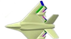 Hình vẽ tiết lộ về máy bay chiến đấu thế hệ thứ 6 với hai máy bay không người lái ở sau cánh (Ảnh: Chinatimes).