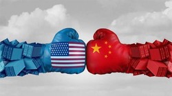 Giới kinh doanh và chính trị Mỹ lo ngại việc ông Donald Trump trở lại Nhà Trắng sẽ dẫn tới "Chiến tranh thương mại Mỹ - Trung 2.0" (Ảnh: Enanyang)