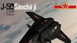 J-50 dưới bút vẽ của giới nghiên cứu phương Tây. Ảnh: Sina.