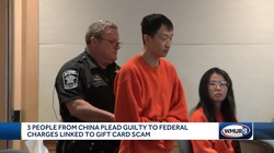 Hai trong số ba kẻ lừa đảo người Trung Quốc hầu tòa. Ảnh: WMUR.