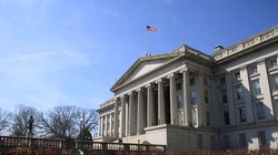 Hơn 100.000 nhân viên các cơ quan trực thuộc Bộ Tài chính Mỹ đang thấp thỏm vì khả năng bị DOGE cắt giảm. Ảnh: Wiki.