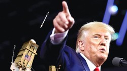 Tổng thống Trump đề xuất Kế hoạch phòng thủ tên lửa Golden Dome nhiều tham vọng nhưng gặp phải nhiều thách thức. Ảnh: Xinhua.