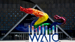 Hội nghị và Triển lãm AI Thế giới khai mạc ngày 27/7 tại Thượng Hải. Ảnh: Xinhua.