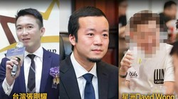 Điều tra của Hongkong 01 cho thấy, Chen Zhi (giữa), bị hai đệ tử phản bội: Teo Kang Yeow (trái) biển thủ hơn 200 triệu Đài tệ và Wong Wai Kay chiếm dụng 34,8 triệu HKD. Ảnh: HK01.