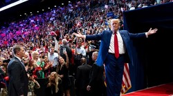 Ông Donald Trump đắc cử Tổng thống mỹ 2024 (Ảnh: NYT)