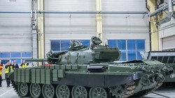 Xe tăng chủ lực T-72B hiện đại hóa của Cộng hòa Sec chuyển giao cho Ukraine. Ảnh Military Leak.