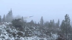 Phóng thử nghiệm tên lửa 70 mm có điều khiển từ UGV FZ209 MOD.2. Ảnh Video Rheinmetall.