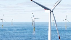 Cột trụ và đế tháp điện gió ngoài khơi được làm từ thép độ bền cao. Ảnh Electrek