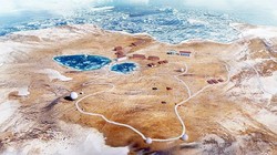 Trạm không gian Trung Sơn của Trung Quốc ở Nam Cực, Ảnh Tập đoàn Khoa học và Công nghiệp Hàng không vũ trụ Trung Quốc.