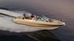 Xuồng máy chạy điện thể thao – du lịch Launch 25 GTe. Ảnh Electrek