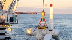 Dự án điện thủy triều MeyGen của công ty năng lượng biển SAE Renewables, Scotland. Ảnh NS Energy