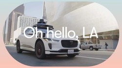 Waymo đưa xe robotaxi đến thử nghiệm trên đường phố Los Angeles. Ảnh Video Waymo