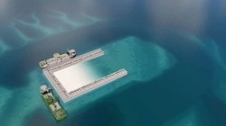 Đảo Princess Elisabeth, trung tâm năng lượng điện gió đầu tiên thế giới. Ảnh Renew Economy