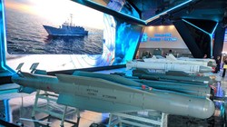 Bom lượn có sức công phá cực mạnh UPAB-1500B trong triển lãm vũ khí năm 2018. Ảnh RusVesna. 