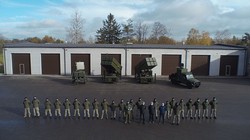 Đơn vị tên lửa phòng không NASAMS của lực lượng Litva. Ảnh Military Ukraine