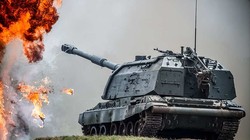 Pháo tự hành 2S19 "Msta-S" quân đội Nga. Ảnh minh họa Rusvesna.