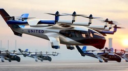 Taxi bay chạy điện Midnight của Archer. Ảnh Archer