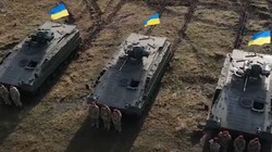 Xe chiến đấu bộ binh Marder ở Ukraine, tháng 3/2023. Ảnh video Military Portal Ukraine.