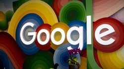 Biểu tượng trong trụ sở chính của Google ở Mountain View, California, Mỹ ngày 26/9/2022. Ảnh Tayfun Coskun/Anadolu Agency/Getty Images