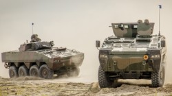 Xe thiết giáp chở quân Rosomak của quân đội Ba Lan,. Ảnh Military Ukraine. 