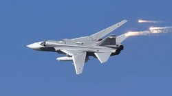 Máy bay ném bom chiến trường Su-24. Ảnh RG