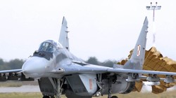MiG-29 của lực lượng không quân Ba Lan sau khi kết thúc một nhiệm vụ. Ảnh Lực lượng Không quân Mỹ, Thượng sĩ John E. Lasky.