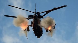 Trực thăng tấn công Ka-52 không quân Nga. Ảnh minh hoa Rusvesna.