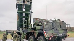 Hệ thống phòng không Patriot MIM-104 do Đức cung cấp. Ảnh Kyiv Post.