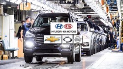 Xuất khẩu ô tô Hàn Quốc tăng trưởng mạnh. Ảnh Korea Tech Today.