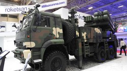 Hệ thống pháo phản lực –tên lửa Roketsan MCL (Multi-Calibre Launcher) của Thổ Nhĩ Kỳ. Ảnh Military Ukraine. 