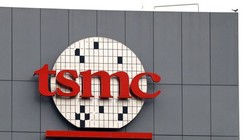 Logo của TSMC ở Đài Nam, Đài Loan (Trung Quốc) ngày 29/12/2022. Reuters/Ann Wang/File PhotoReuters.