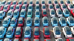 Cạnh tranh khốc liệt trên thị trường ô tô điện Trung Quốc. Ảnh SCMP.