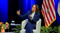 Phó Tổng thống Mỹ Kamala Harris phát biểu về chống biến đổi khí hậu tại Viện Công nghệ Georgia ở Atlanta, Georgia, ngày 8/2/2023. Ảnh CNBC