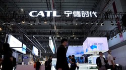 Nhà sản xuất pin Contemporary Amperex Technology Co. Limited (CATL) tại triển lãm Auto Thượng Hải ngày 18/4/2023. Reuters/Aly Song/File Photo