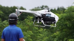 Máy bay không người lái của công ty khởi nghiệp Prodrone. Ảnh minh họa Nikkei Asia