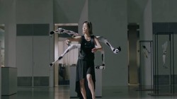 Thử nghiệm hoạt động của hệ thống cánh tay robot. Ảnh: Jizai Arms.