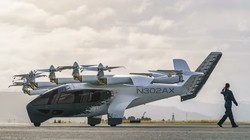 Chiệc taxi bay đầu tiên Midnight eVTOL của Archer Aviation đã lắp ráp hoàn chỉnh. Ảnh: Archer Aviation.