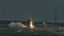  Phóng tàu vũ trụ Dragon SpaceX với tên lửa đẩy Falcon 9 trong sứ mệnh Axiom-2 (Ax-2). Ảnh: SpaceX