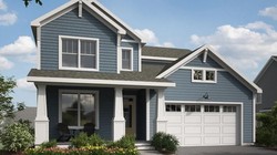 Ngôi nhà điện sạch, bền vững chống biến đổi khí hậu theo thiết kế ở khu dân cư Hillside East. Ảnh Electrek.