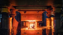 Nhà máy thép Thụy Điển chuyển sang sử dụng nhiên liệu hydro sản xuất sản phẩm quy mô lớn. Ảnh E&T