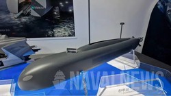 Tàu ngầm không người lái siêu lớn mang ngư lôi của Hàn Quốc. Ảnh NavalNews