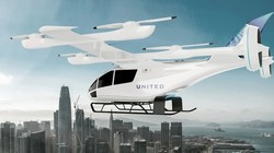 Taxi bay eVTOL của Eve Air Mobility. Ảnh: Eve Air Mobility