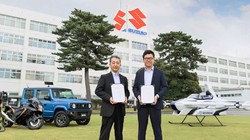 Tập đoàn Suzuki và công ty khởi nghiệp SkyDriver ký kết thỏa thuận hợp tác phát triển eVTOL chạy điện. Ảnh Electrek