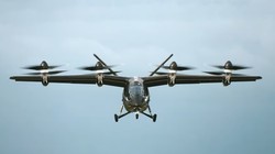 Nguyên mẫu eVTOL VX 4 của công ty Anh Vertical Aerospace trong chuyến bay thử nghiệm. Ảnh New Atlas.